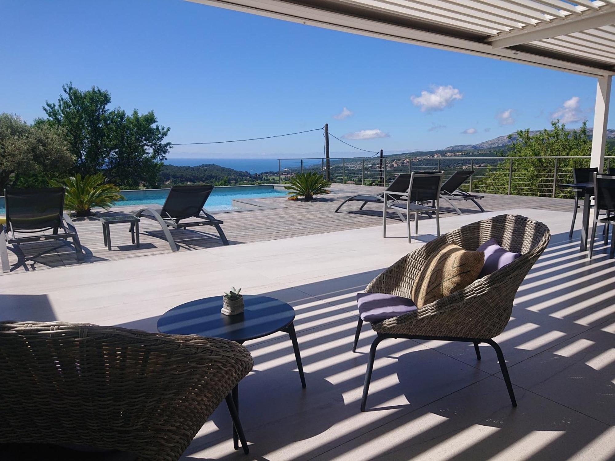 Villa Cassis Vue Mer Et Vignes Kültér fotó